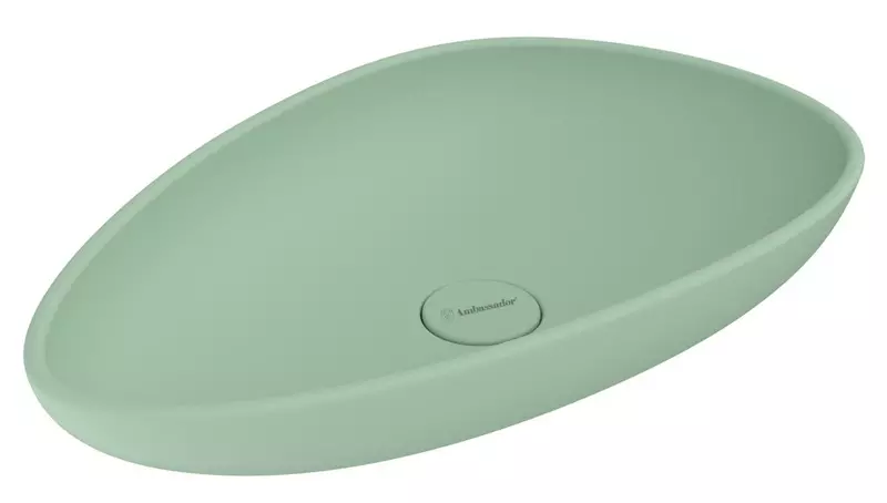 

Раковина «Ambassador» Kingston 58/37 фаянсовая мятная матовая