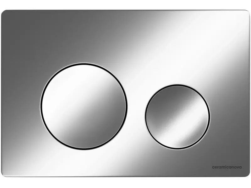 

Кнопка смыва «Ceramica Nova» Balance Circle CN12-001M пластик хром матовая