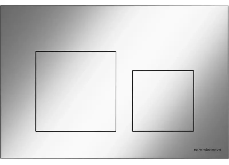 

Кнопка смыва «Ceramica Nova» Balance Square CN12-002M пластик хром матовая
