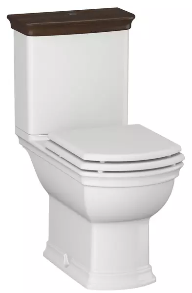 Унитаз компакт Opadiris Риспекто OS39723A белыйантикварный орех с сиденьем дюропласт с микролифтом 51200₽