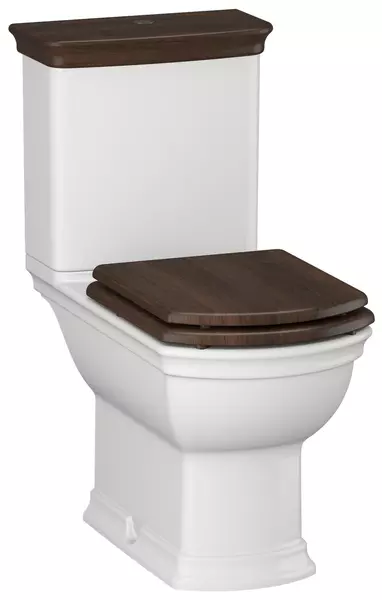 Унитаз компакт Opadiris Риспекто OS39724A белыйантикварный орех с сиденьем с микролифтом 59300₽