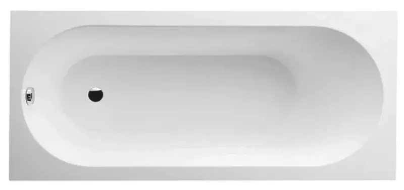 Ванна акриловая «Alba Spa» Supreme 180/80 без опор без сифона белая