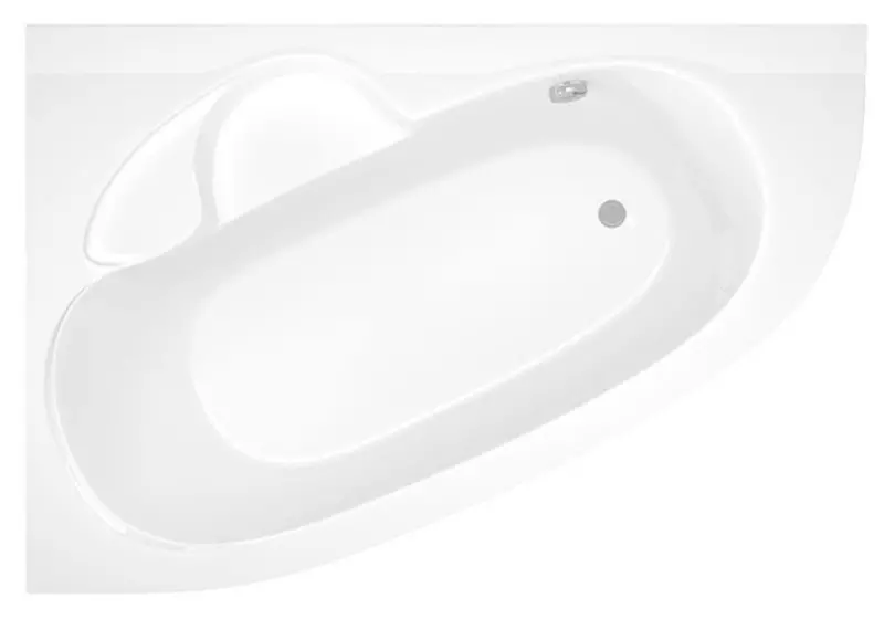 

Ванна акриловая «Alba Spa» Katrina 170/110 без опор без сифона белая левая