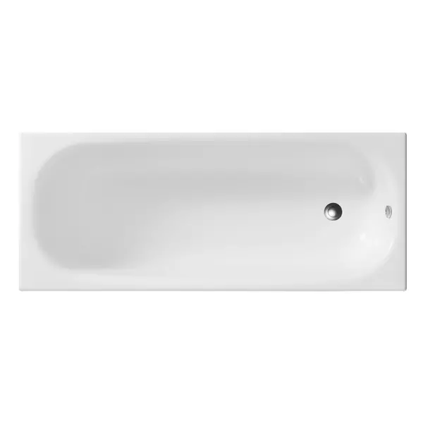 Ванна акриловая «Niagara» Brava NG-B17070 170/70 без опор без сифона белая