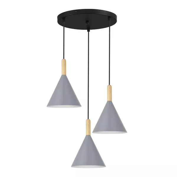 

SLE1255-433-03 Светильник подвесной Черный/Серый E27 3*40W ARKET · Arket, Evoluce, SLE1255-433-03