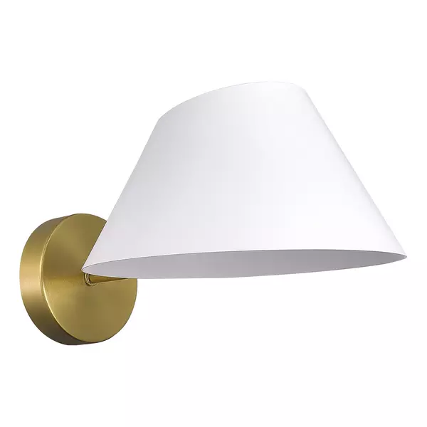 

SLE1253-311-01 Светильник настенный Латунь/Белый E14 1*60W NORBI · Norbi, Evoluce, SLE1253-311-01