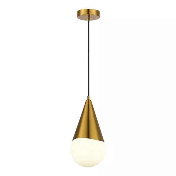 

SLE1197-203-01 Светильник подвесной Золотистый/Белый E27 1*40W FIORI · Fiori, Evoluce, SLE1197-203-01