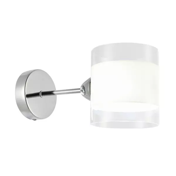 

SLE102801-01 Светильник настенный Хром/Прозрачный, Белый E14 1*40W MIENTO · Miento, Evoluce, SLE102801-01