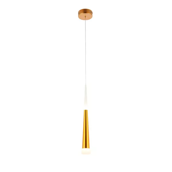 

SLE200103-01 Светильник подвесной Золотистый/Золотистый, Белый LED 1*7W 3000K ORPELO · Orpelo, Evoluce, SLE200103-01