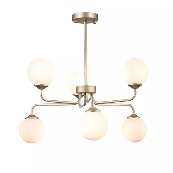 

SLE106203-06 Светильник подвесной ST-Luce Золотистый/Белый G9 LED 6*5W REDJINO · Redjino, Evoluce, SLE106203-06