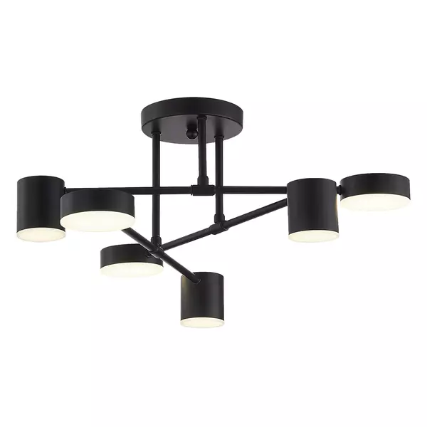 

SLE201042-06 Светильник потолочный Черный/Черный LED 6*7W 4000K NOBEL · Nobel, Evoluce, SLE201042-06