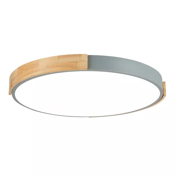 

SLE201372-01 Светильник потолочный Серый, Светлое дерево/Белый LED 1*40W 3000K/4000K/6000K DELIA · Delia, Evoluce, SLE201372-01