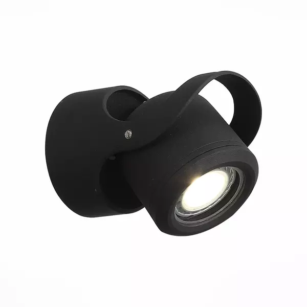 

SL093.401.01 Светильник уличный настенный ST-Luce Черный/Черный, Прозрачный G5,3 1*3W ROUND · Round, St Luce, SL093.401.01