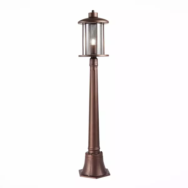 

SL080.415.01 Светильник уличный наземный ST-Luce Темный кофе/Прозрачный, Темный кофе E27 1*60W LASTERO · Lastero, St Luce, SL080.415.01