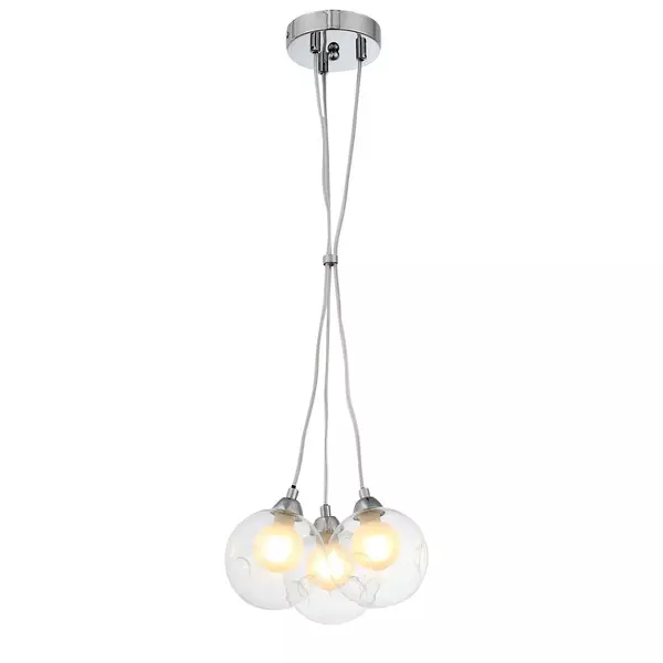 

SL431.113.03 Светильник подвесной ST-Luce Хром/Прозрачный, Белый G9 3*5W DUALITA · St Luce, SL431.113.03
