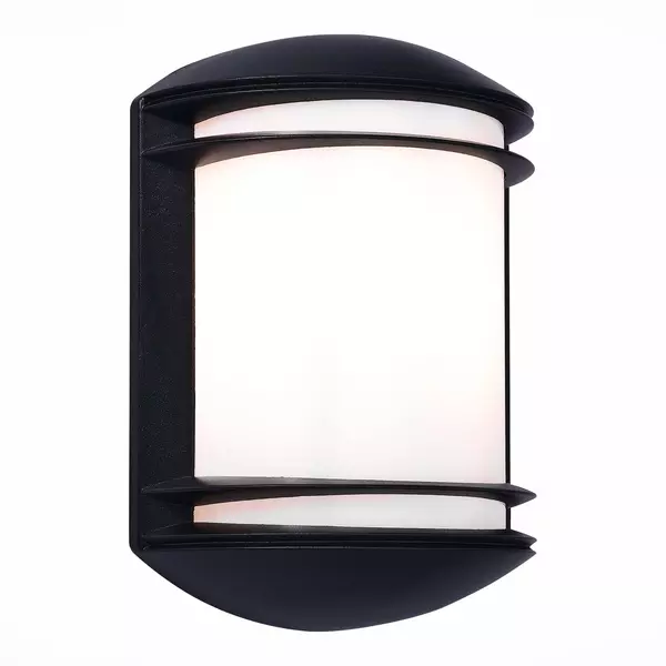 

SL076.401.01 Светильник уличный настенный ST-Luce Черный/Белый E27 1*60W AGIO · Agio, St Luce, SL076.401.01