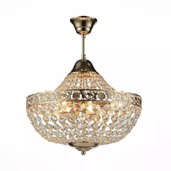 

SL669.203.06 Люстра подвесная ST-Luce Французское золото/Прозрачный E14 6*40W ANTICATO · St Luce, SL669.203.06