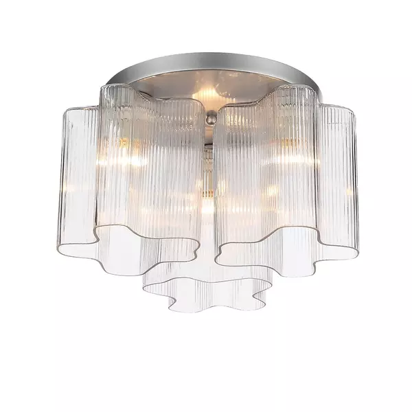 

SL117.102.03 Люстра потолочная ST-Luce Серебристый/Прозрачный E27 3*60W ONDE · Onde, St Luce, SL117.102.03