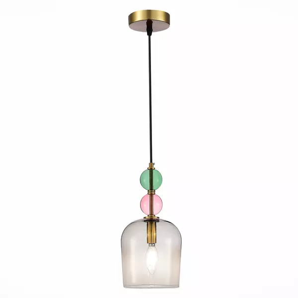 

SL2000.223.01 Подвес ST-Luce Золотистый/Розовый E14 1*40W GEA · St Luce, SL2000.223.01