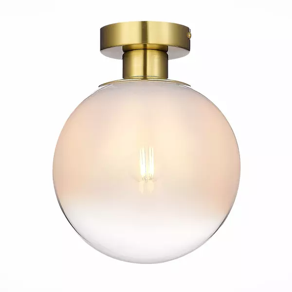 

SL1190.202.01 Светильник потолочный ST-Luce Золотистый/Прозрачно-белый E27 1*60W CASSIUS · St Luce, SL1190.202.01