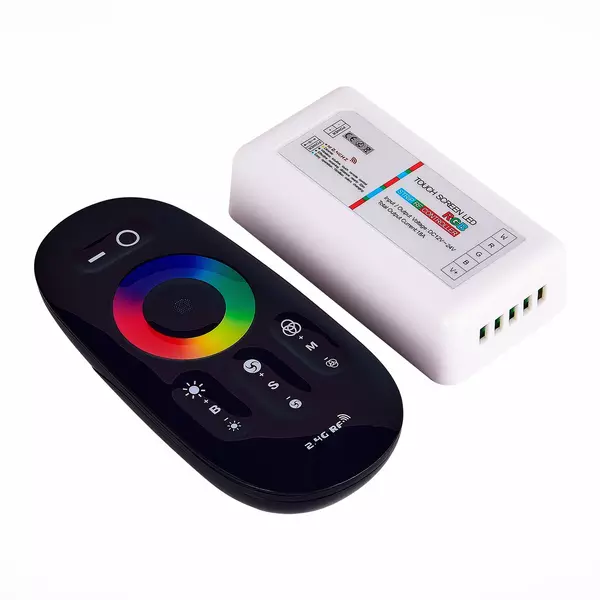 

ST9002.500.00RGBW Контроллер RGBW лент + пульт управления (RF-радио) 4-канальный DC12-24V; 24А Светодиодные ленты · Светодиодные ленты, St Luce, ST9002.500.00RGBW