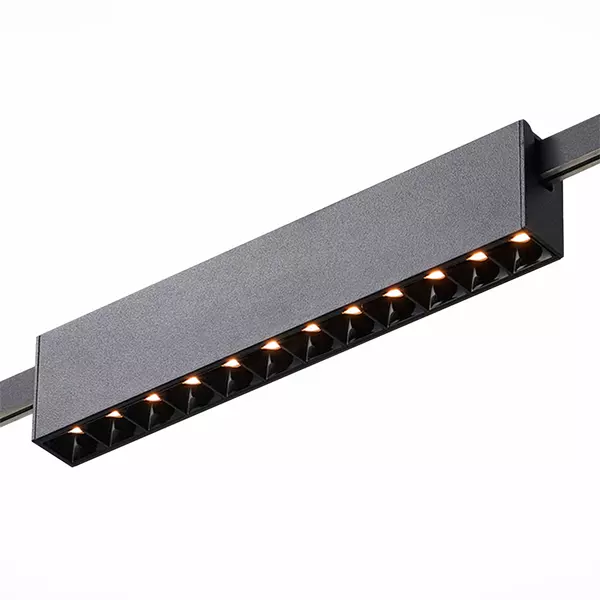 

ST816.406.12 Магнитный трековый светильник FARM Черный LED 1*12W 3000K 609Lm Ra90 40 IP20 L232xW24xH FARM · Farm, St Luce, ST816.406.12