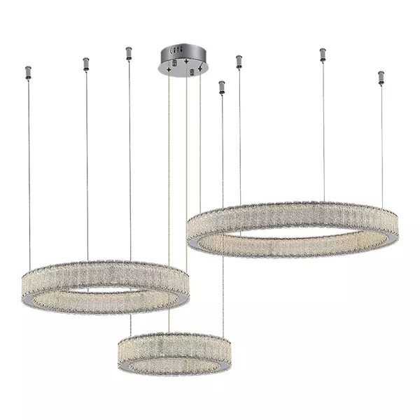 

SL6008.113.03 Люстра подвесная ST-Luce Хром/Хром LED 3*95W 3000K LATOZZO · Latozzo, St Luce, SL6008.113.03