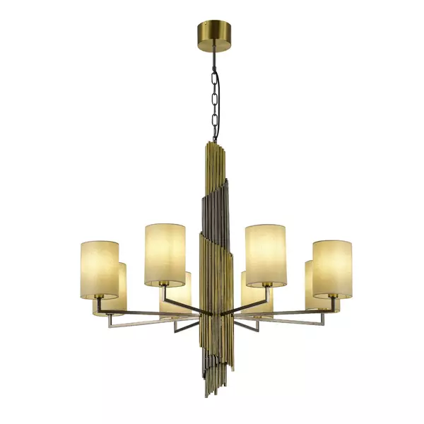 

SL1638.303.08 Светильник подвесной ST-Luce Латунь/Серый E14 8*42W GLORIA · Gloria, St Luce, SL1638.303.08