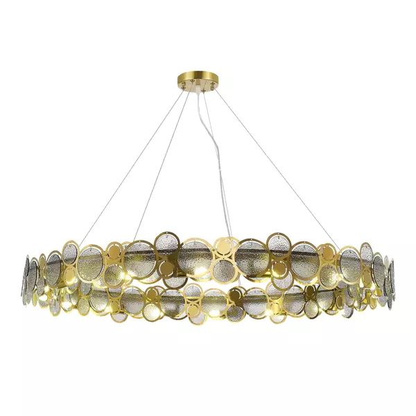 

SL6133.313.16 Светильник подвесной ST-Luce Латунь/Дымчатый G9 LED 16*5W 4000K SWATCH · St Luce, SL6133.313.16