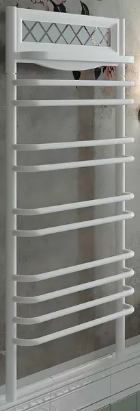 Электрический полотенцесушитель «Opadiris» Омега OS42351WM 54/110 белый матовый/белый правый