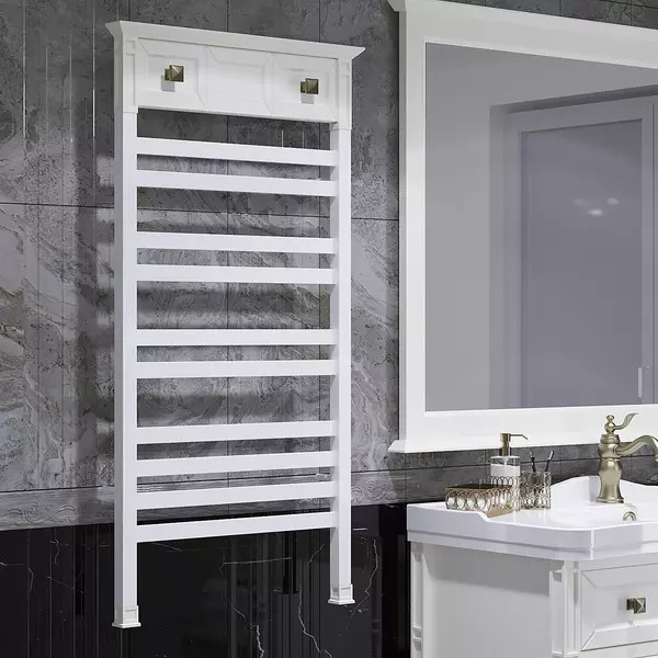 Электрический полотенцесушитель «Opadiris» Кантара OS74351WM 57/110 белый матовый правый