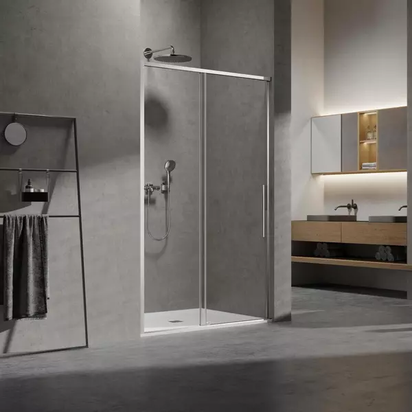 Душевая дверь «Vincea» Slim VDS-6SL120CL 120/195 прозрачный/хром