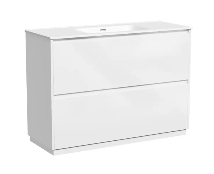 Тумба с раковиной Sancos Libra Floor 120 Element 12146 белый глянец 82680₽