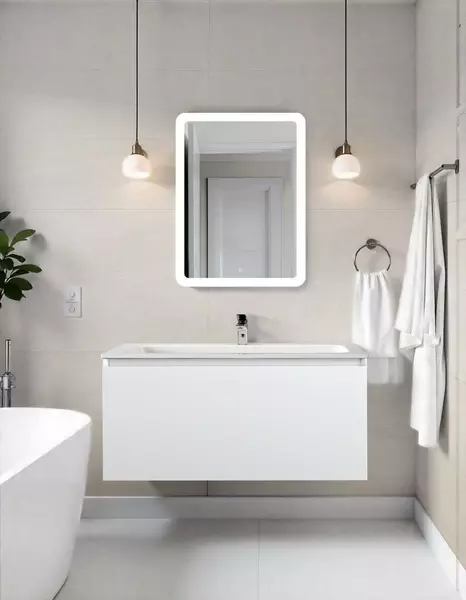 Мебель для ванной подвесная Art Max Latina 100 белый матовый 59890₽