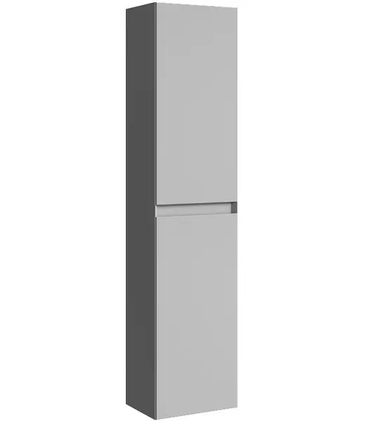 Пенал Aqwella Geometria 35 подвесной серый туман универсальный 36658₽