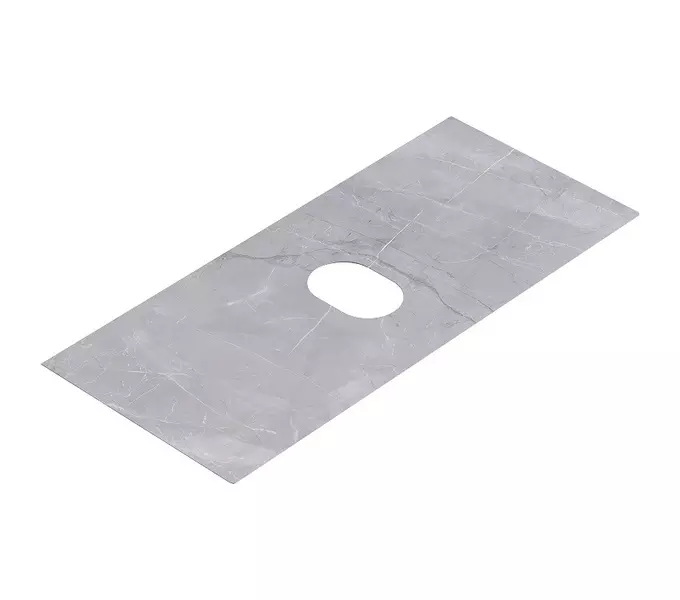 Мебельная столешница Aqwella Geometria 100 столешница керамогранит серый камень 10573₽