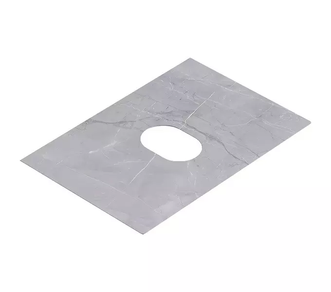 Мебельная столешница Aqwella Geometria 65 столешница керамогранит серый камень 9783₽