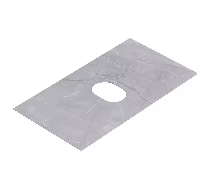 Мебельная столешница Aqwella Geometria 80 столешница керамогранит серый камень 9943₽