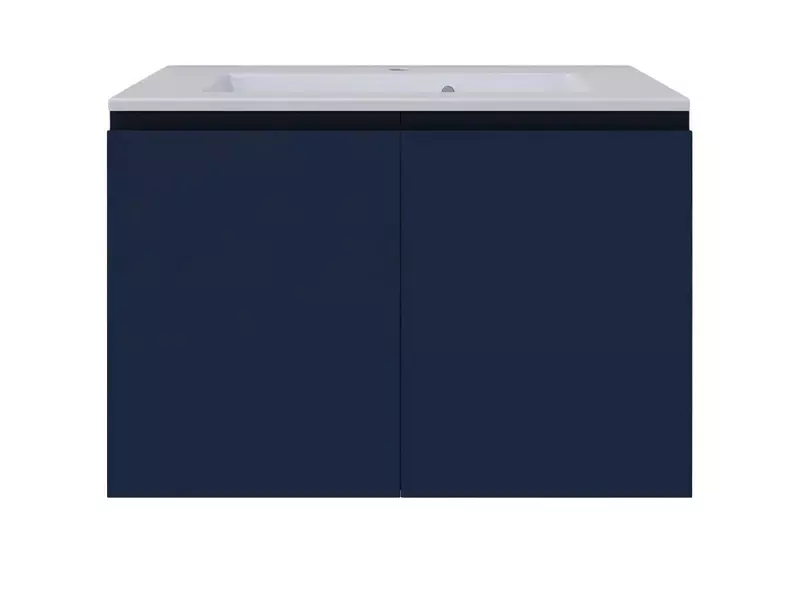 Тумба с раковиной «Mio Casa» Vita Doors 80 (Vita 80) подвесная Blu Grigio