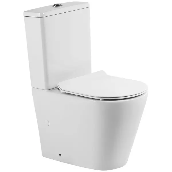 Унитаз компакт безободковый Belbagno Flay-Tor BB2149CP-TORSCBB2149T белый с сиденьем дюропласт с микролифтом белое 27480₽