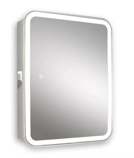 Зеркальный шкаф Silver Mirrors Фиджи Flip 60 с подсветкой универсальный 15200₽