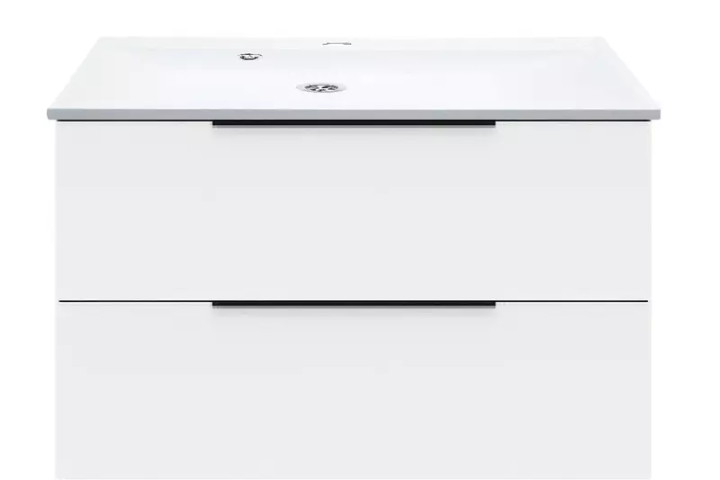 Тумба с раковиной «La Fenice» Simpla Twin 80 (Classica 80) подвесная Bianco