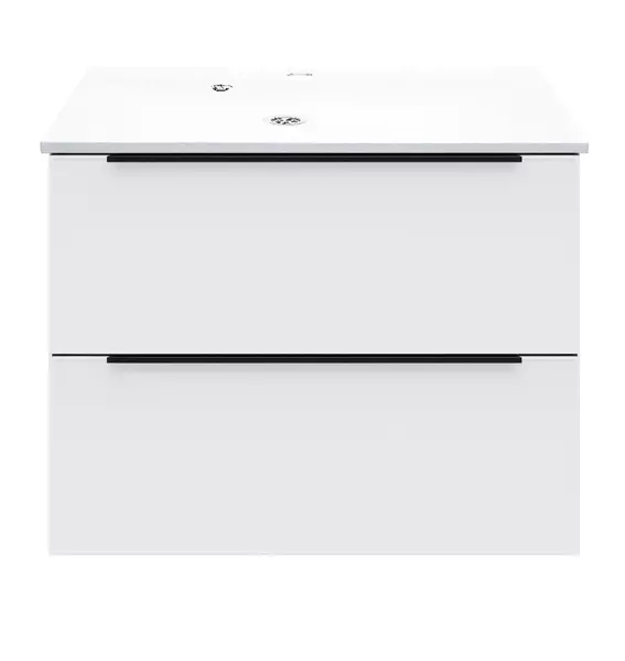 Тумба с раковиной «La Fenice» Simpla Twin 60 (Classica 60) подвесная Bianco