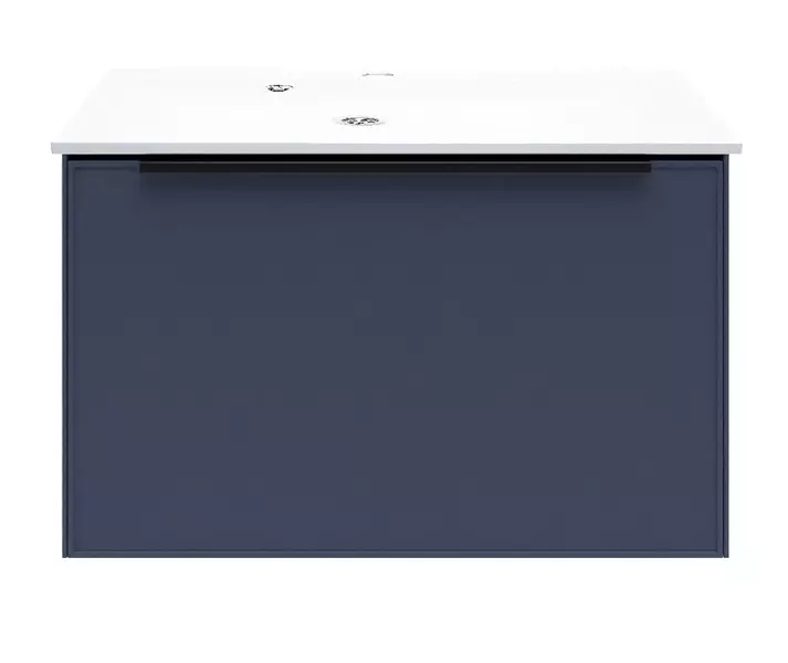 Тумба с раковиной «La Fenice» Simpla 60 (Classica 60) подвесная Blu Grigio