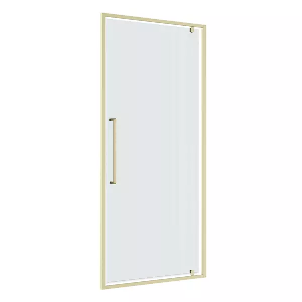 Душевая дверь Niagara Nova NG-45-8ASG 80 прозрачнаязолото сатин без поддона универсальный 12900₽