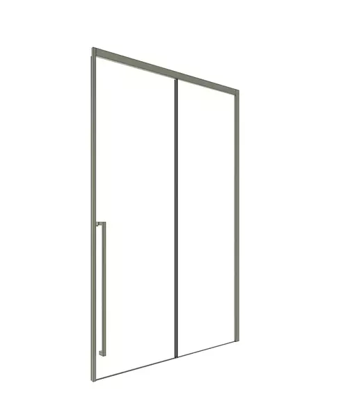 Душевая дверь Timo TDSS-12013C-8L 120 прозрачныйникель без поддона левый 50900₽