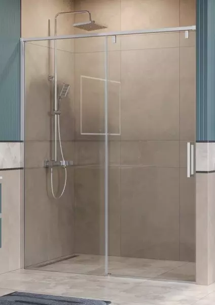 Душевая дверь Belbagno SOFT_CLOSE-1-BF-1-150-C-Cr 150200 прозрачнаяхром универсальная 26640₽