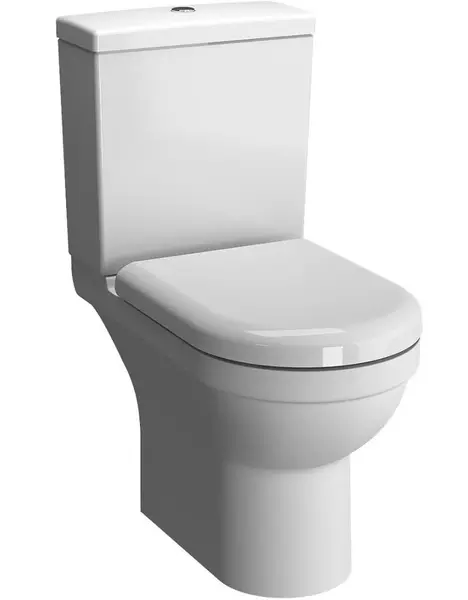 

Унитаз компакт безободковый «Vitra» S50 9797B003-7204 белый с сиденьем дюропласт белый