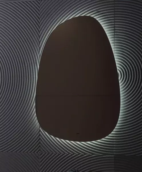 Зеркало «Silver Mirrors» Molecula Lite 57/80 с инфракрасным выключателем с подсветкой