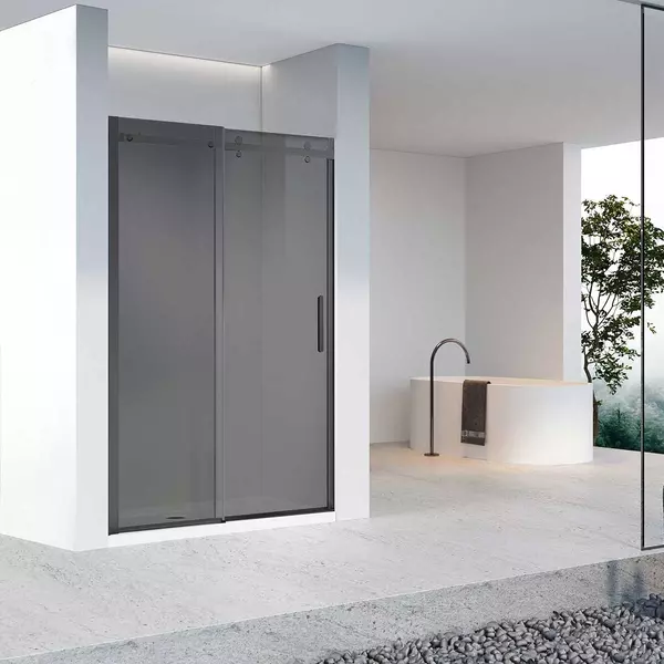 Душевая дверь «Vincea» Como-N VDS-4CN150CGB 150/195 тонированное/черное